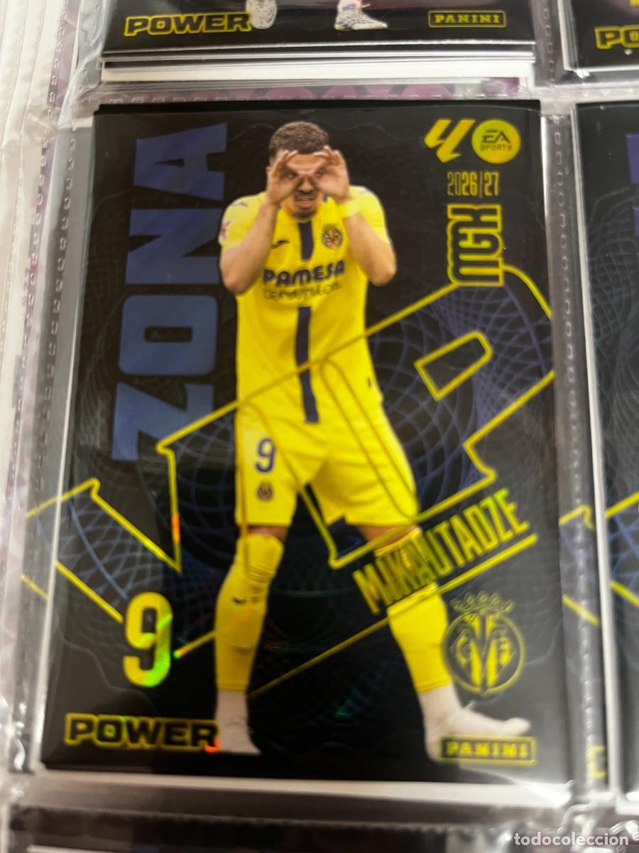 Cromos de f&uacute;tbol: MEGACRACKS MGK 2026 2027 26 27 PANINI N&ordm; 402 P 402P MIKAUTADZE VILLARREAL ZONA VIP POWER