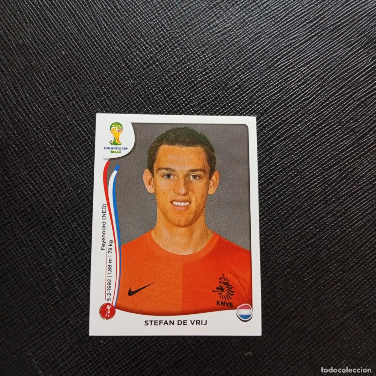 Cromos de f&uacute;tbol: 131 STEFAN DE VRIJ HOLANDA PANINI MUNDIAL BRASIL 2014 CROMO FUTBOL 14 - SIN PEGAR - CJ1
