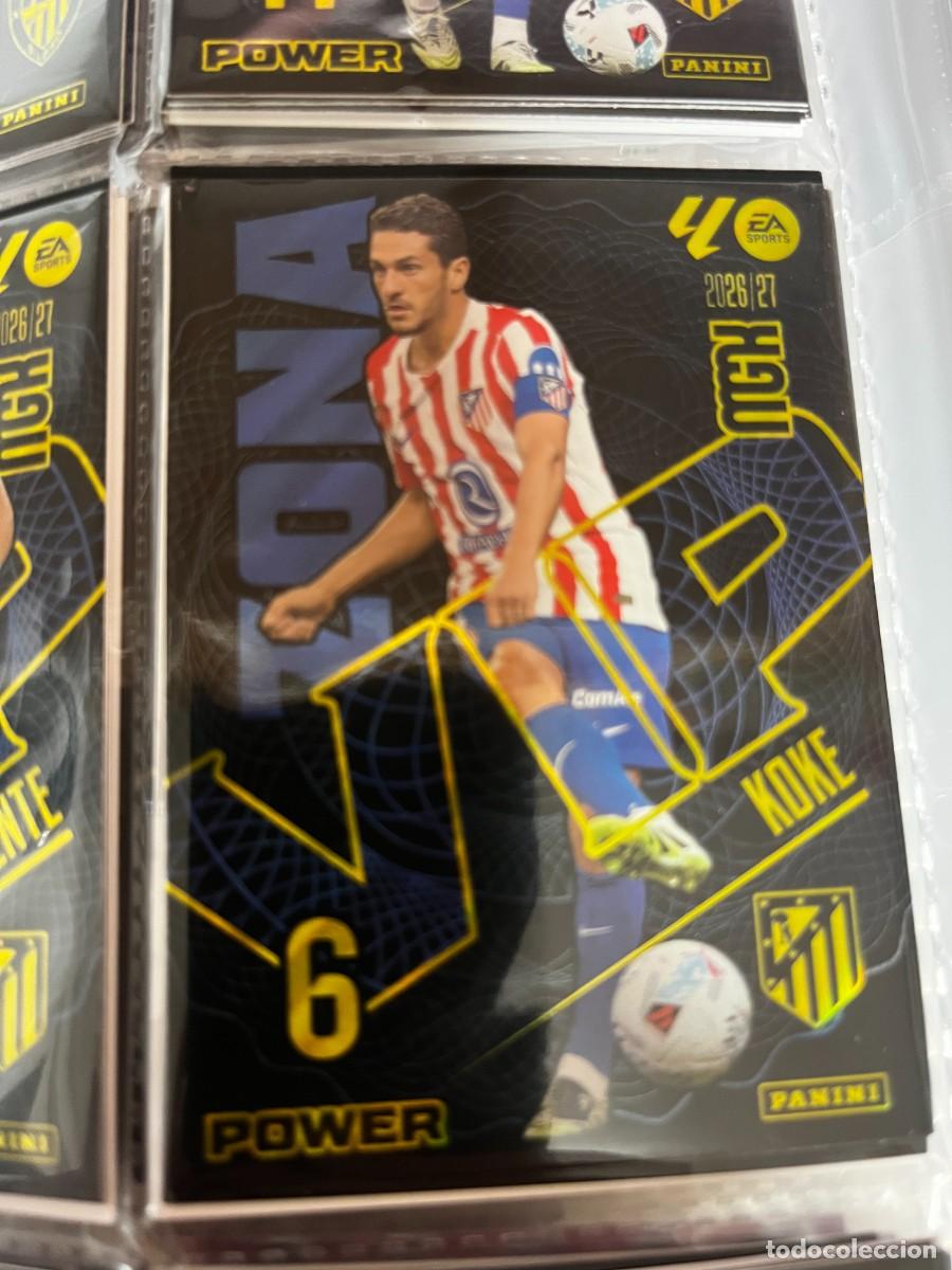 Cromos de f&uacute;tbol: MEGACRACKS MGK 2026 2027 26 27 PANINI N&ordm; 400 P 400P KOKE ATLETICO DE MADRID ZONA VIP POWER