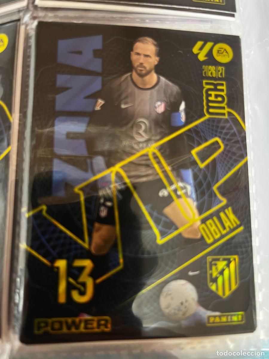 Cromos de Futebol: MEGACRACKS MGK 2026 2027 26 27 PANINI N&ordm; 403 P 403P OBLAK ATLETICO DE MADRID ZONA VIP POWER