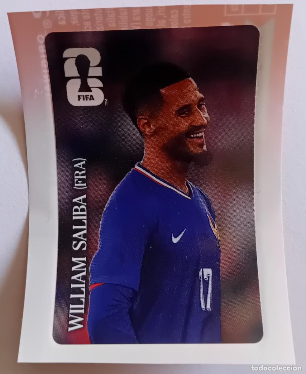 Cromos de Futebol: Figurina Panini 2026 Cromo World Cup Usa Mundial 2026 William Saliba France Coca Cola FRA CC 9