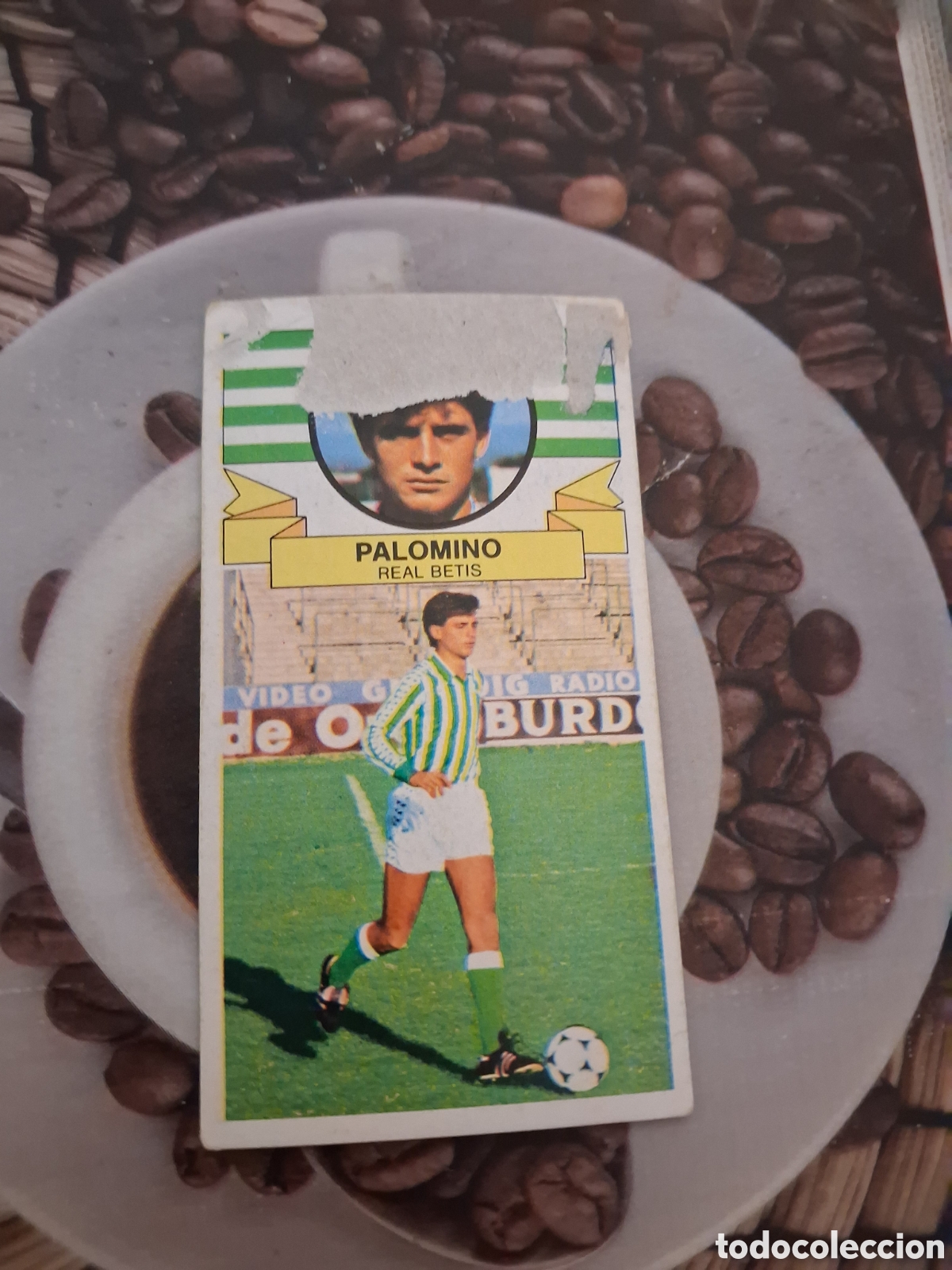 Cromos de f&uacute;tbol: Liga este 85 86 palomino coloca del betis recuperado del &aacute;lbum ver fotos