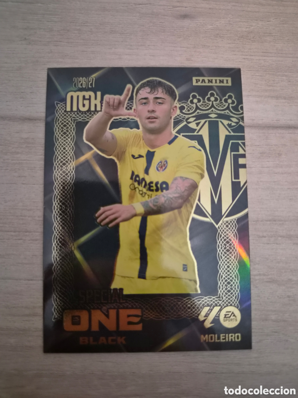 Cromos de f&uacute;tbol: Special One Black Moleiro Megacracks 26/27