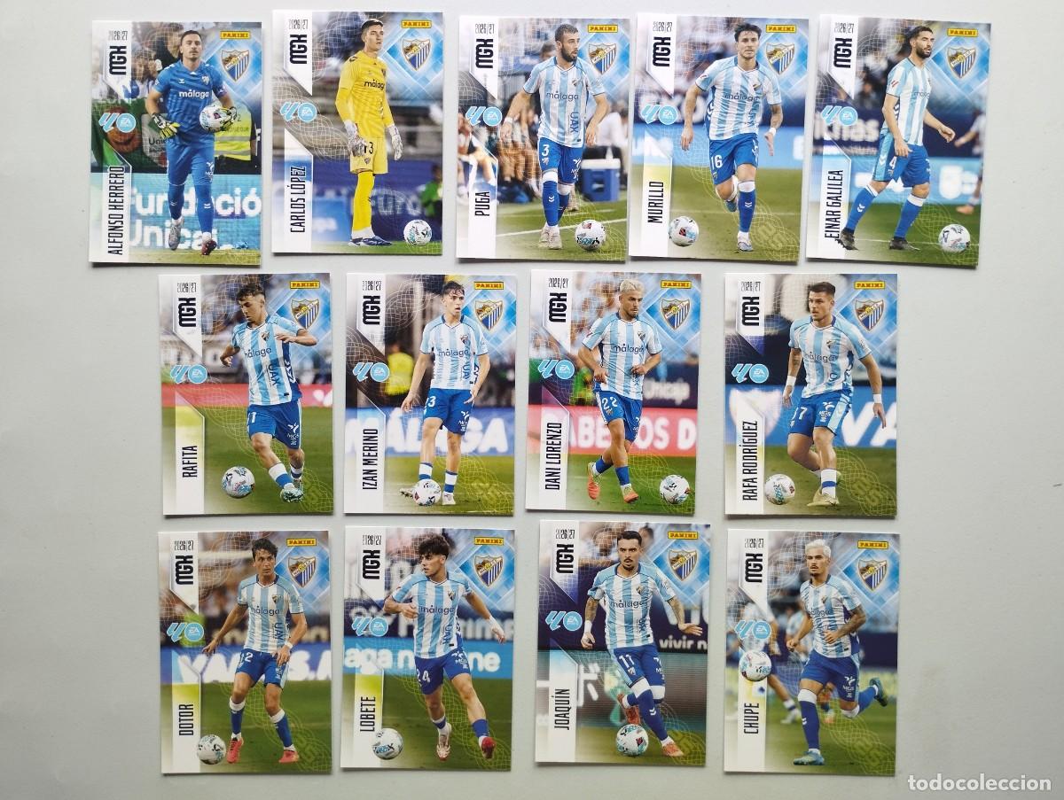 Cromos de f&uacute;tbol: CROMO CARD 2026 2027 MEGACRACKS 27 26 MGK PANINI LOTE CROMOS CARDS MALAGA