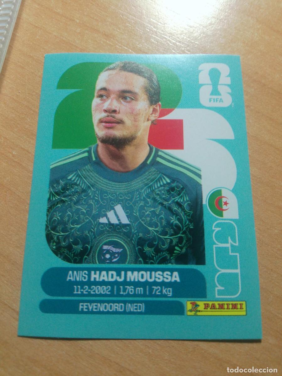 Cromos de f&uacute;tbol: HADJMOUSSA ALGERIA ALG 17 MUNDIAL FIFA WORLD CUP 2026 26 PANINI STICKERS NUEVO