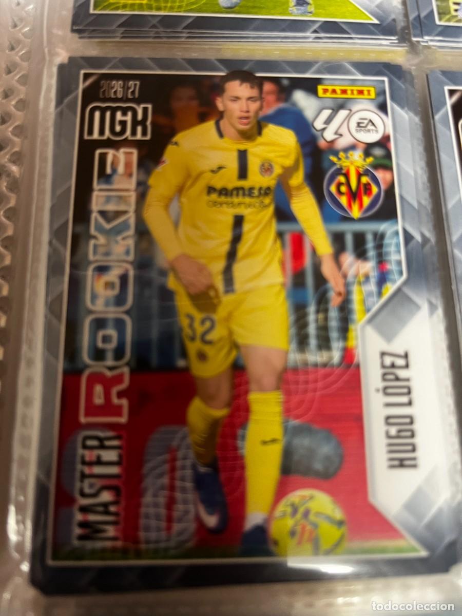 Cromos de f&uacute;tbol: MEGACRACKS MGK 2026 2027 26 27 PANINI N&ordm; 412 HUGO LOPEZ VILLARREAL MASTER ROOKIE