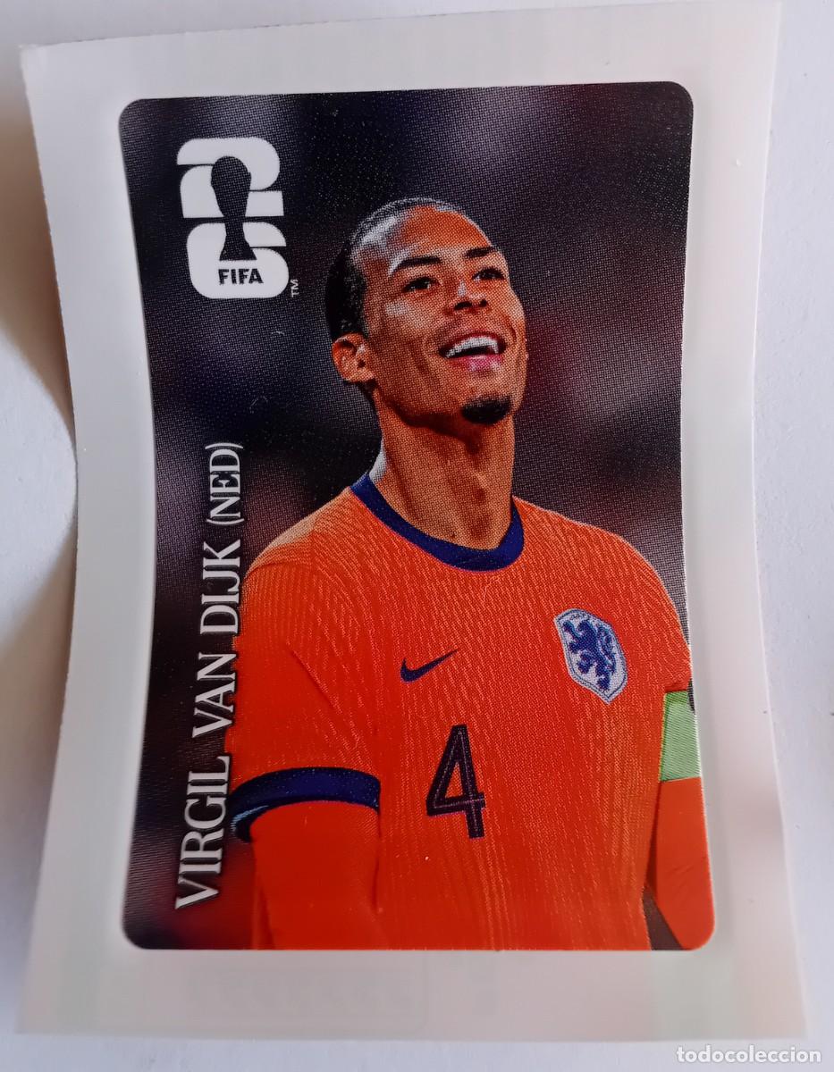 Cromos de f&uacute;tbol: Figurina Panini 2026 Cromo World Cup Usa Mundial 2026 Virgil Van Dijk Netherlands Coca Cola NED CC 6