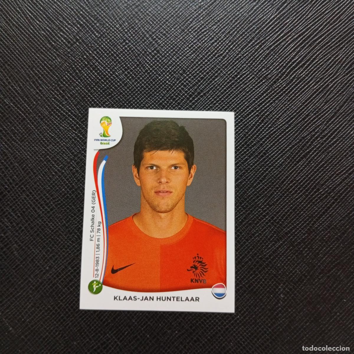 Cromos de f&uacute;tbol: 144 HUNTELAAR HOLANDA PANINI MUNDIAL BRASIL 2014 CROMO FUTBOL 14 - SIN PEGAR - CJ1
