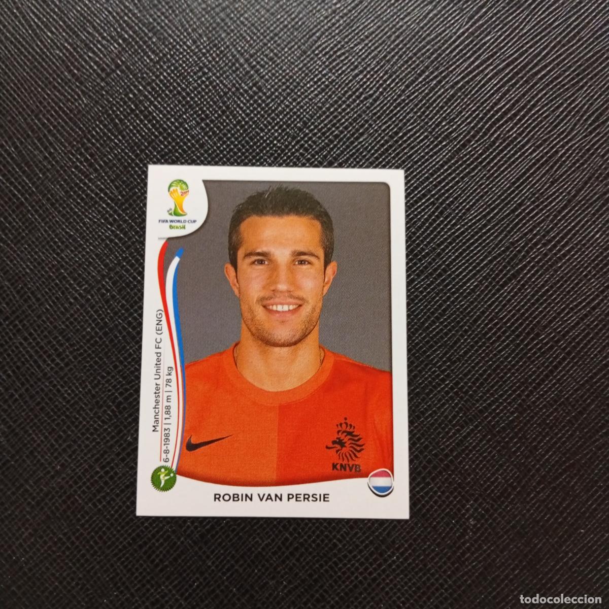 Cromos de f&uacute;tbol: 145 ROBIN VAN PERSIE HOLANDA PANINI MUNDIAL BRASIL 2014 CROMO FUTBOL 14 - SIN PEGAR - CJ1