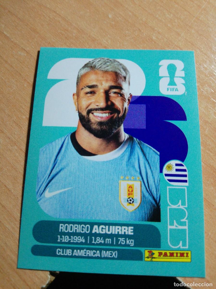 Cromos de f&uacute;tbol: URU 19 RODRIGO AGUIRRE URUGUAY MUNDIAL FIFA WORLD CUP 2026 26 PANINI STICKERS NUEVO