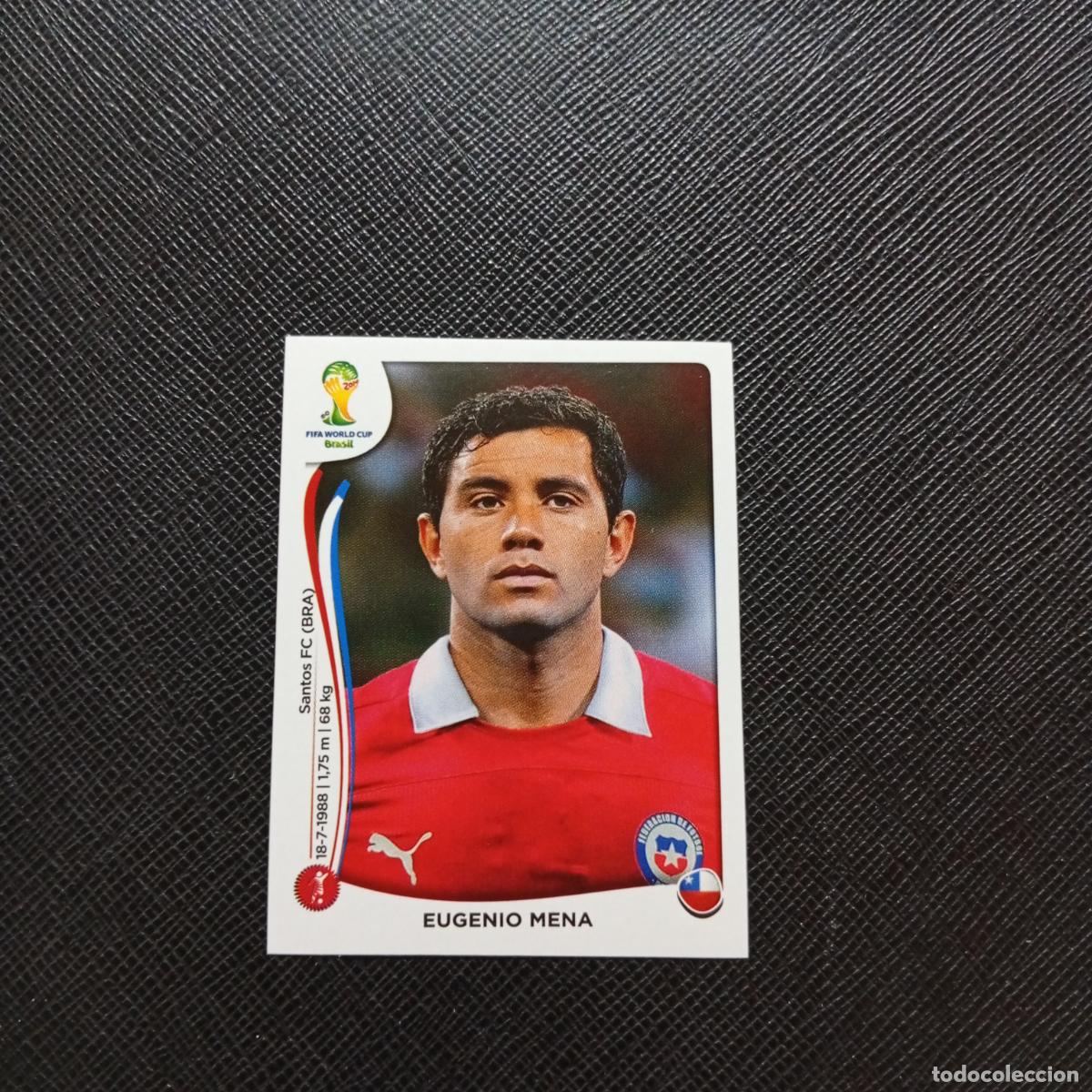 Cromos de f&uacute;tbol: 150 EUGENIO MENA CHILE PANINI MUNDIAL BRASIL 2014 CROMO FUTBOL 14 - SIN PEGAR - CJ1