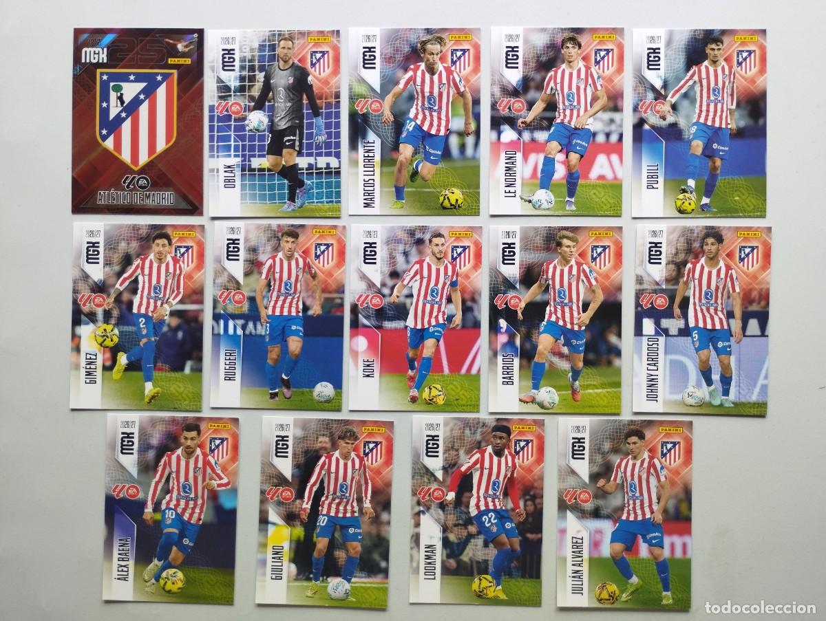 Cartes &agrave; collectionner de Football: CROMO CARD 2026 2027 MEGACRACKS 27 26 MGK PANINI LOTE CROMOS CARDS ATLETICO DE MADRID