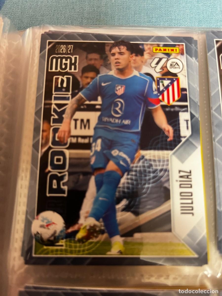 Football Stickers: MEGACRACKS MGK 2026 2027 26 27 PANINI N&ordm; 415 JULIO DIAZ ATLETICO MADRID MASTER ROOKIE
