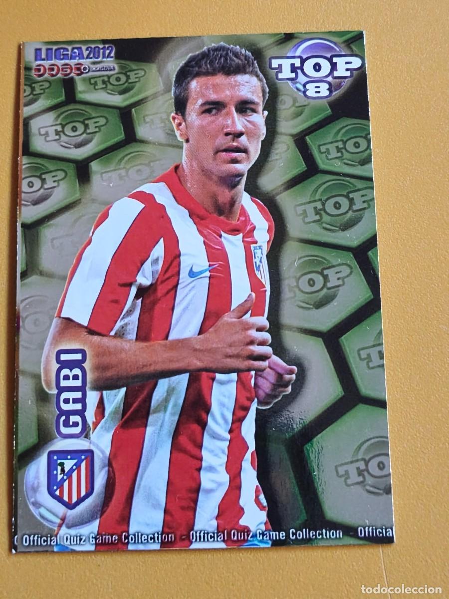 Cromos de f&uacute;tbol: gabi, liga 2012 top.