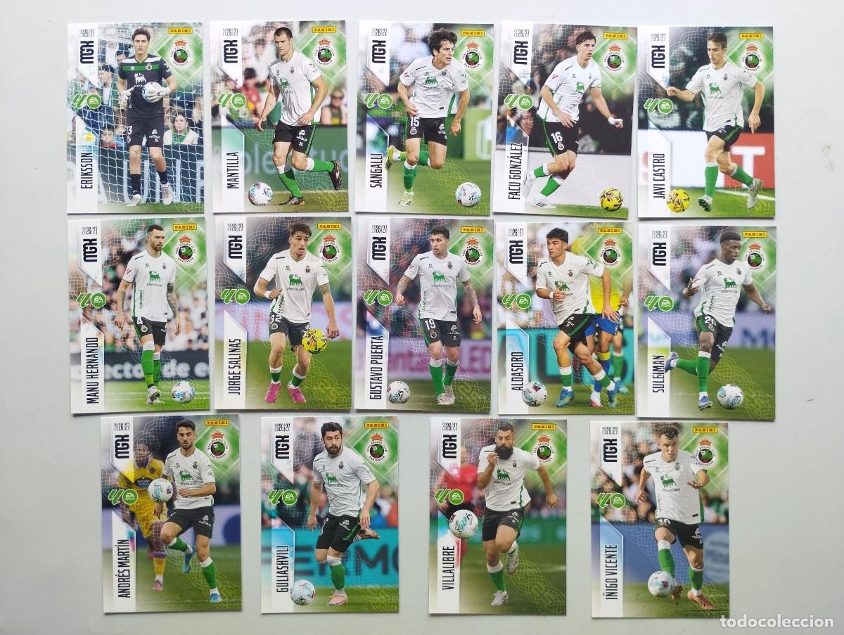 Cromos de f&uacute;tbol: CROMO CARD 2026 2027 MEGACRACKS 27 26 MGK PANINI LOTE CROMOS CARDS RACING DE SANTANDER