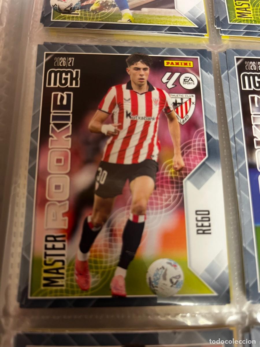Football Stickers: MEGACRACKS MGK 2026 2027 26 27 PANINI N&ordm; 418 REGO ATHLETIC DE BILBAO MASTER ROOKIE
