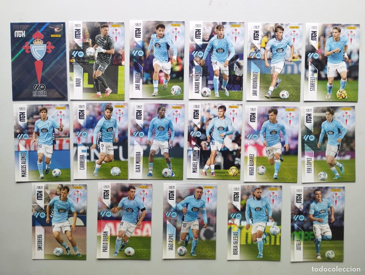 Fu&szlig;ball-Sticker: CROMO CARD 2026 2027 MEGACRACKS 27 26 MGK PANINI LOTE CROMOS CARDS CELTA DE VIGO
