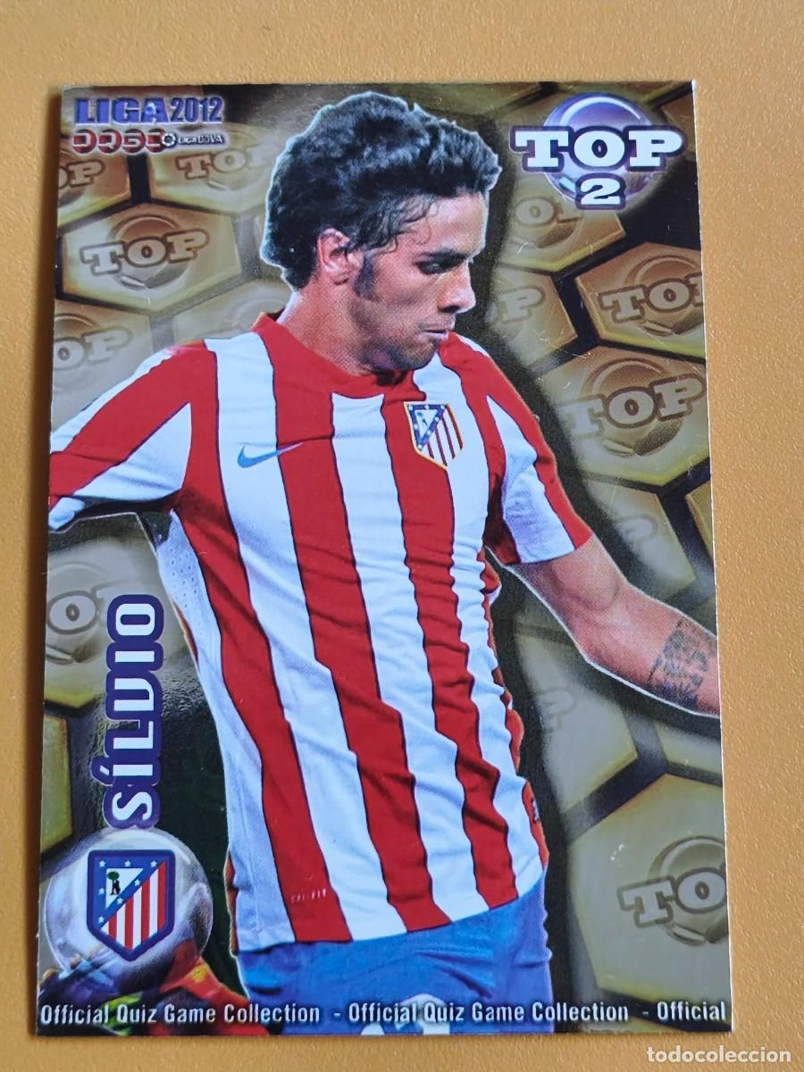 Cromos de f&uacute;tbol: silvio, liga 2012 top