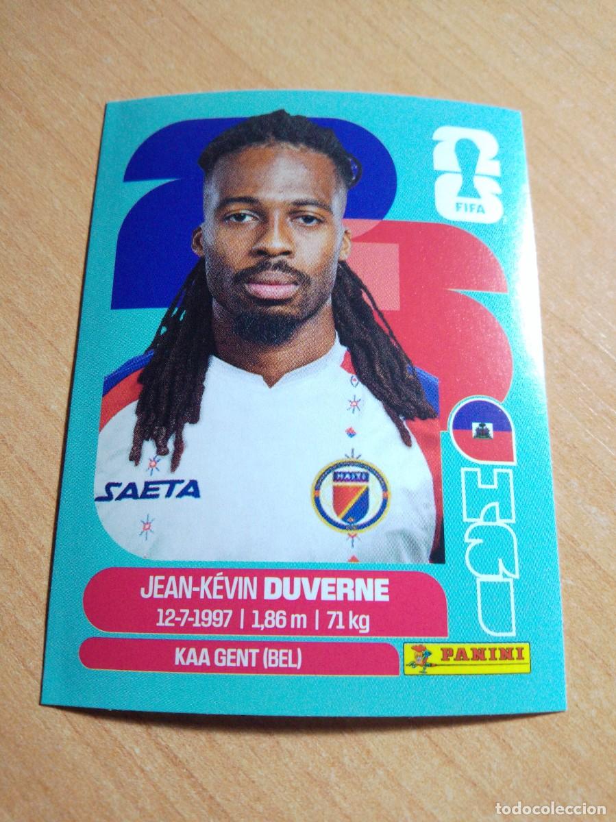 Cromos de f&uacute;tbol: HAI 5 JEAN KEVIN DUVERNE HAITI MUNDIAL FIFA WORLD CUP 2026 26 PANINI STICKERS NUEVO