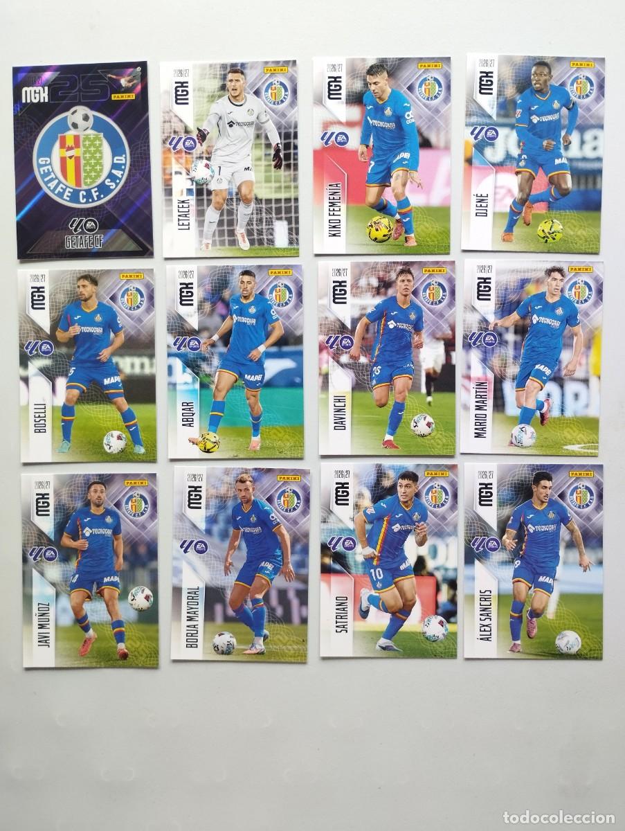 Cromos de f&uacute;tbol: CROMO CARD 2026 2027 MEGACRACKS 27 26 MGK PANINI LOTE CROMOS CARDS GETAFE