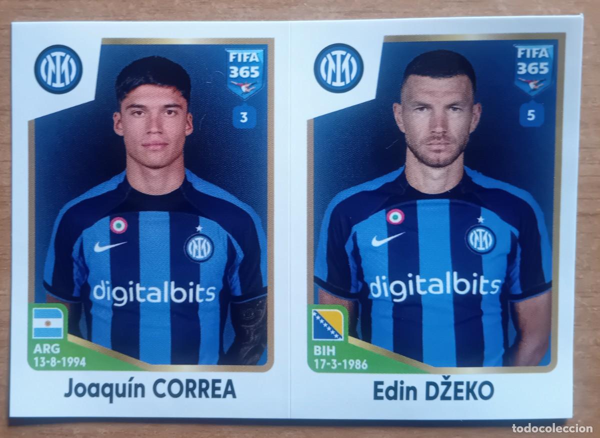 Cromos de f&uacute;tbol: Figurina Panini 2022-23 Cromo Fifa 365 2023 Correa Dzeko Inter n 306