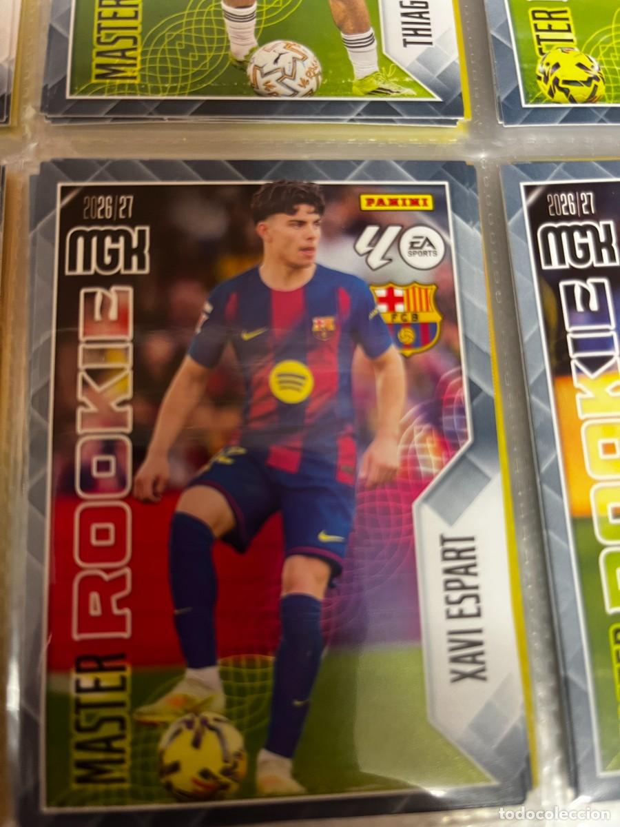 Cromos de f&uacute;tbol: MEGACRACKS MGK 2026 2027 26 27 PANINI N&ordm; N&ordm; 422 XAVI ESPART BARCELONA MASTER ROOKIE