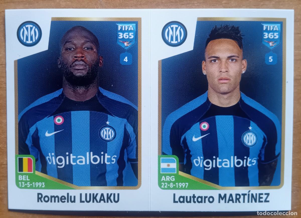 Cromos de f&uacute;tbol: Figurina Panini 2022-23 Cromo Fifa 365 2023 Lukaku Lautaro Martinez Inter n 307