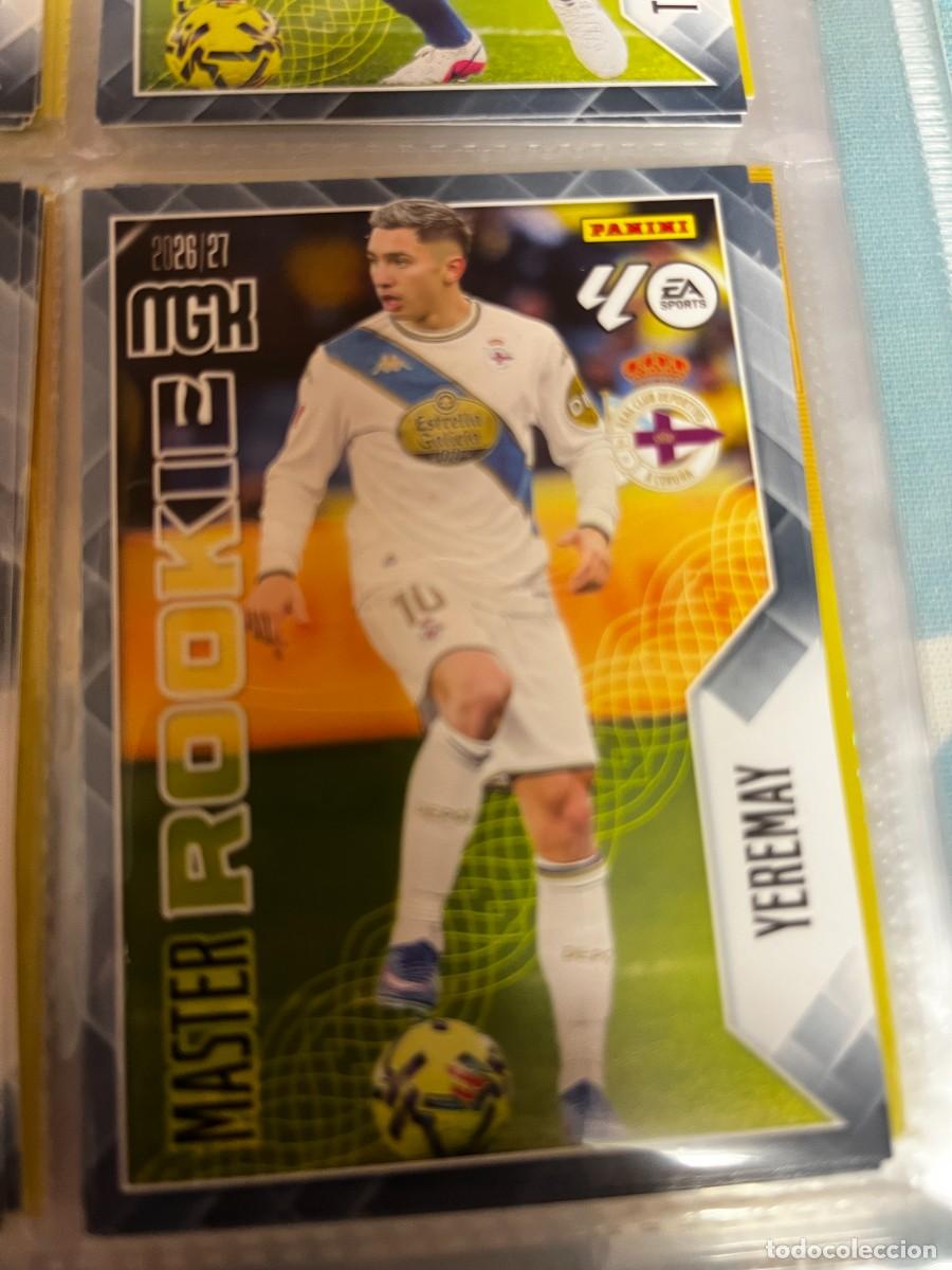 Cromos de f&uacute;tbol: MEGACRACKS MGK 2026 2027 26 27 PANINI N&ordm; N&ordm; 423 YEREMAY DEPORTIVO MASTER ROOKIE