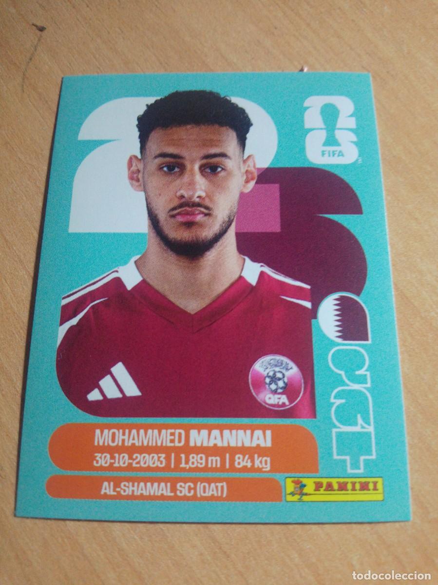 Cromos de f&uacute;tbol: QAT 9 MANNAI QATAR MUNDIAL FIFA WORLD CUP 2026 26 PANINI STICKERS NUEVO
