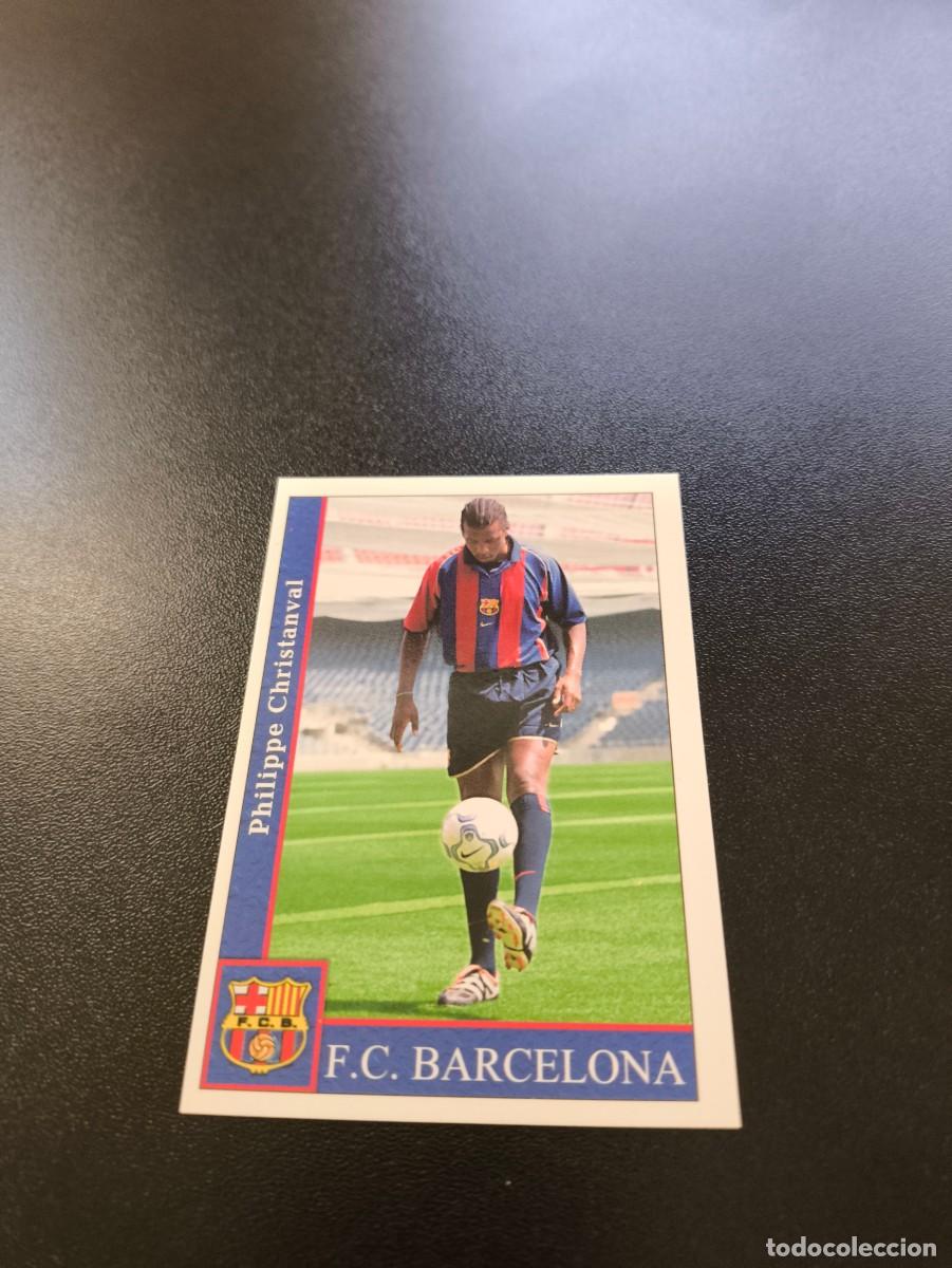 Cromos de f&uacute;tbol: 79 Christanval BARCELONA MUNDICROMO FICHAS LIGA 2001 2002 01 02 NO PANINI ESTE