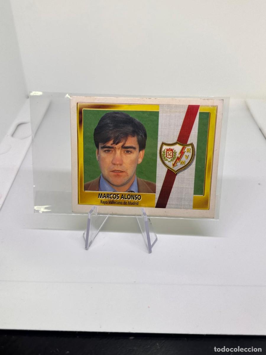 Cromos de Futebol: Marcos Alonso Dificil entrenador Rayo Vallecano Liga Este 95 96 1995 1996 Sin pegar