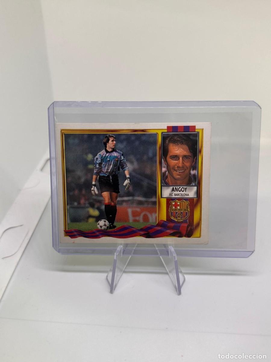 Cromos de Futebol: Angoy FC Barcelona Coloca Liga Este 95 96 1995 1996 Sin pegar