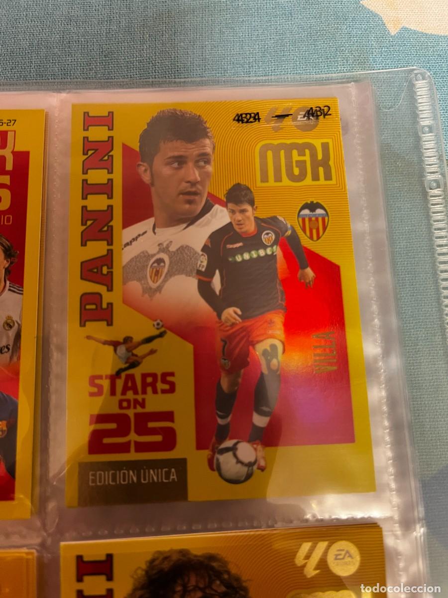 Cromos de f&uacute;tbol: MEGACRACKS MGK 2026 2027 26 27 PANINI N&ordm; 435 VILLA VALENCIA STARS ON 25 EDICION UNICA