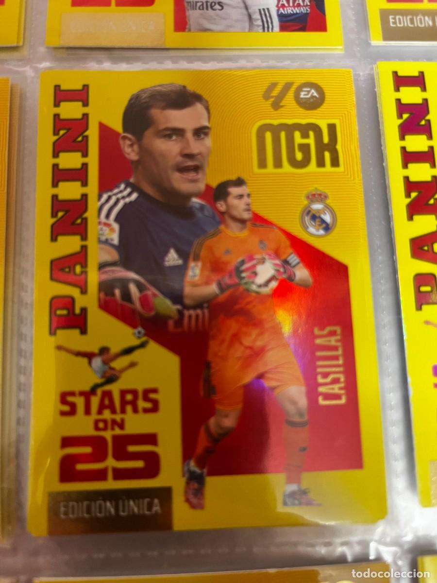 Cromos de Futebol: MEGACRACKS MGK 2026 2027 26 27 PANINI N&ordm; 428 CASILLAS REAL MADRID STARS ON 25 EDICION UNICA