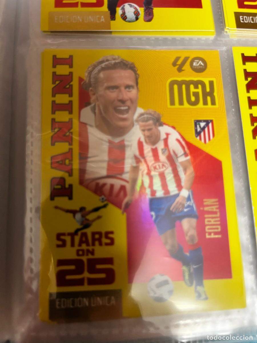 Cartes &agrave; collectionner de Football: MEGACRACKS MGK 2026 2027 26 27 PANINI N&ordm; 439 DIEGO FORLAN ATLETICO DE MADRID STARS ON 25 EDICION UNI