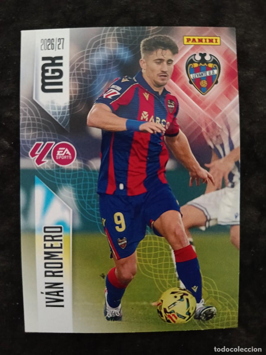 Cromos de Futebol: MGK 2026/27 MEGACRACKS PANINI. #214 IV&Aacute;N ROMERO. LEVANTE UD.