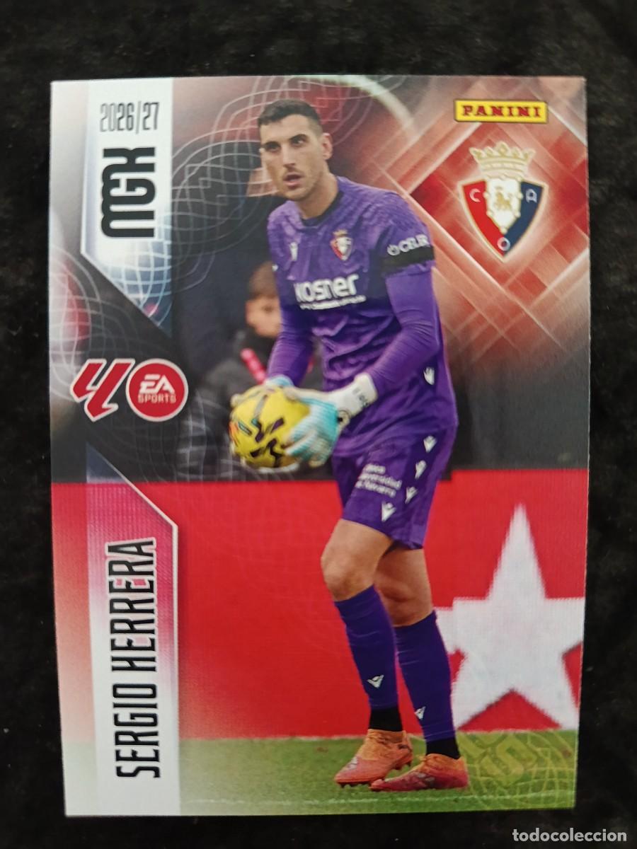 Cartes &agrave; collectionner de Football: MGK 2026/27 MEGACRACKS PANINI. #254 SERGIO HERRERA. CA. OSASUNA