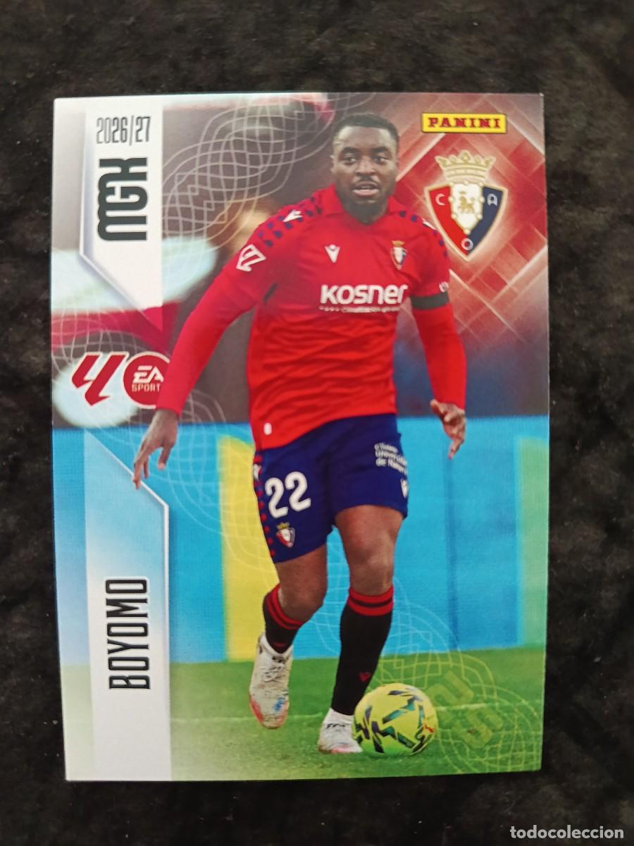 Cartes &agrave; collectionner de Football: MGK 2026/27 MEGACRACKS PANINI. #257 BOYOMO. CA. OSASUNA