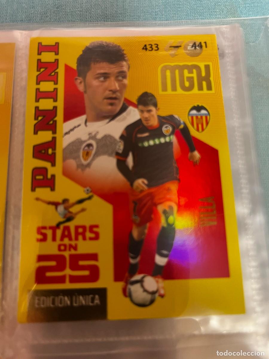 Cartes &agrave; collectionner de Football: MEGACRACKS MGK 2026 2027 26 27 PANINI N&ordm; 435 VILLA VALENCIA STARS ON 25 EDICION UNICA