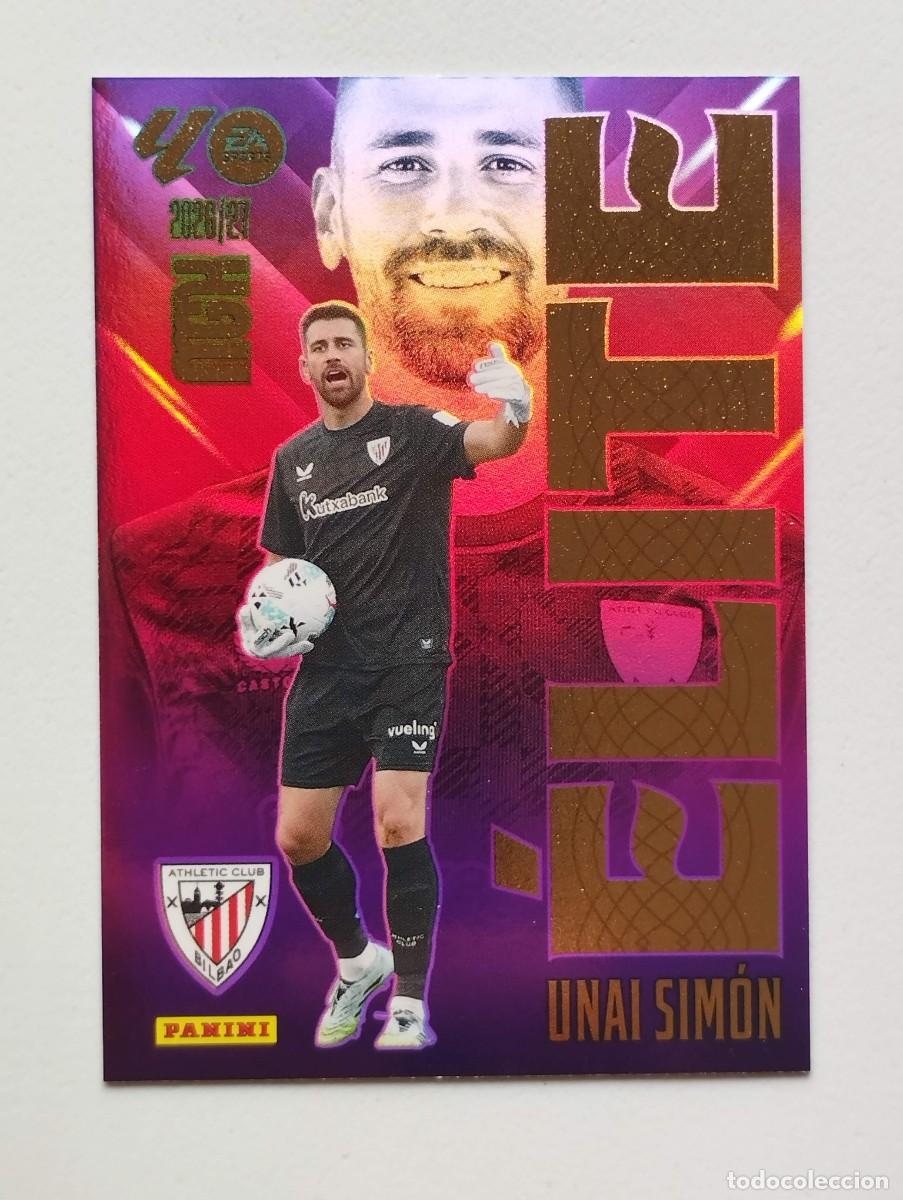 Cartes &agrave; collectionner de Football: CROMO CARD 2026 2027 MEGACRACKS 27 26 MGK PANINI ELITE UNAI SIMON 17 ATHLETIC CLUB BILBAO