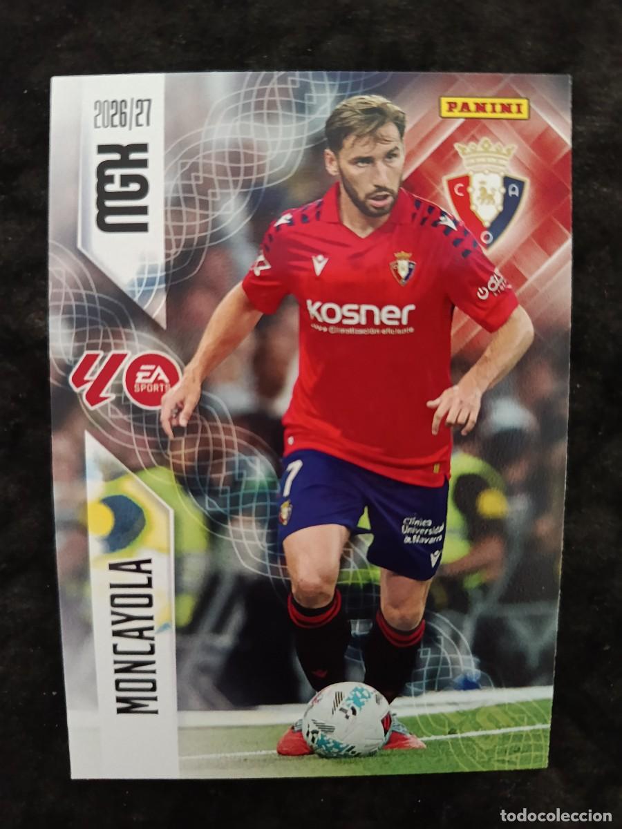 Cartes &agrave; collectionner de Football: MGK 2026/27 MEGACRACKS PANINI. #263 MONCAYOLA. CA. OSASUNA
