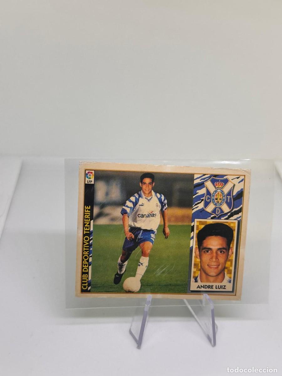 Cromos de f&uacute;tbol: Andre Luiz Fichajes N&ordm;8 Bis Tenerife deteriorado Liga Este 97 98 1997 1998