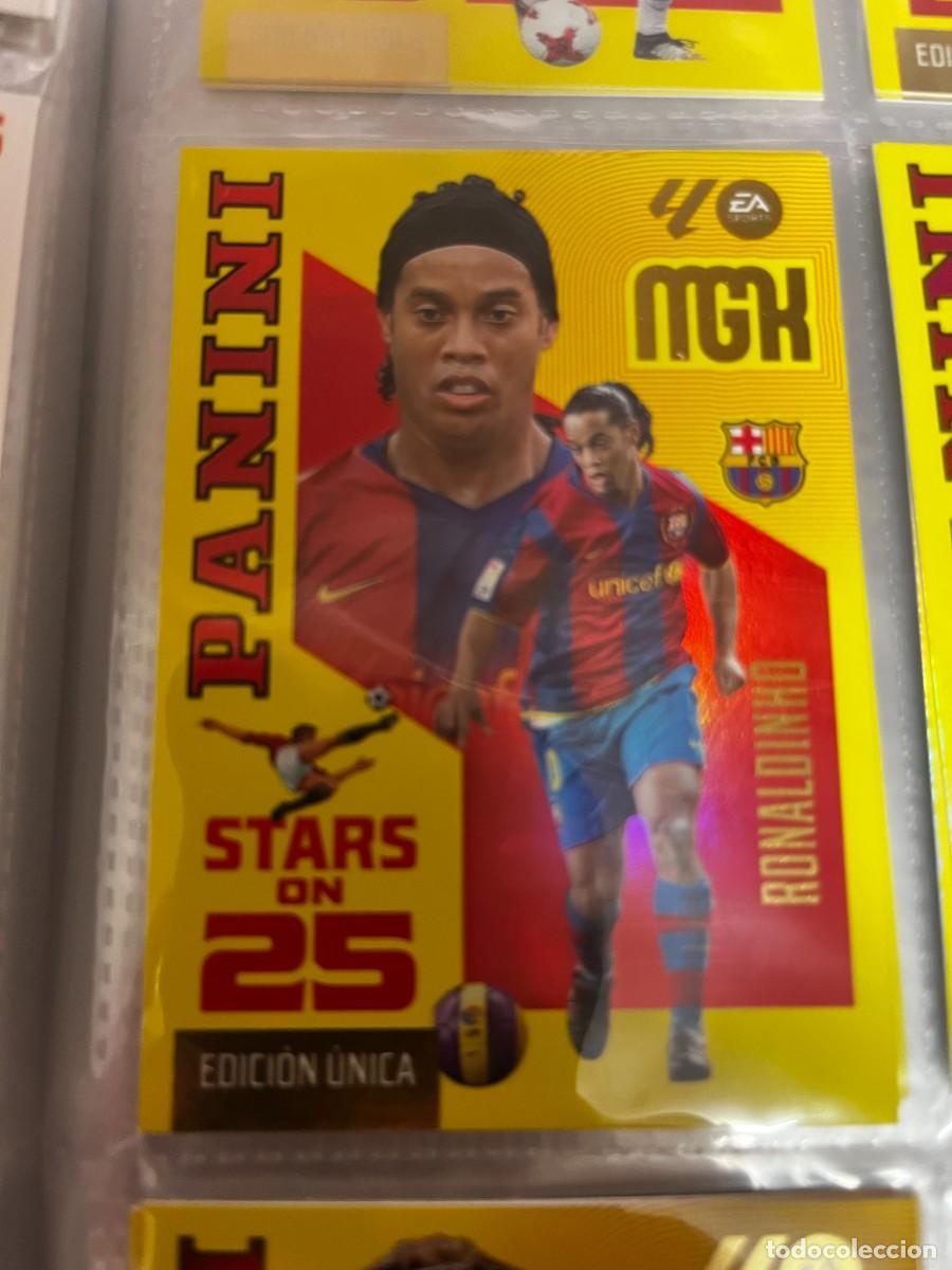 Cartes &agrave; collectionner de Football: MEGACRACKS MGK 2026 2027 26 27 PANINI N&ordm; 436 RONALDINHO BARCELONA STARS ON 25 EDICION UNICA