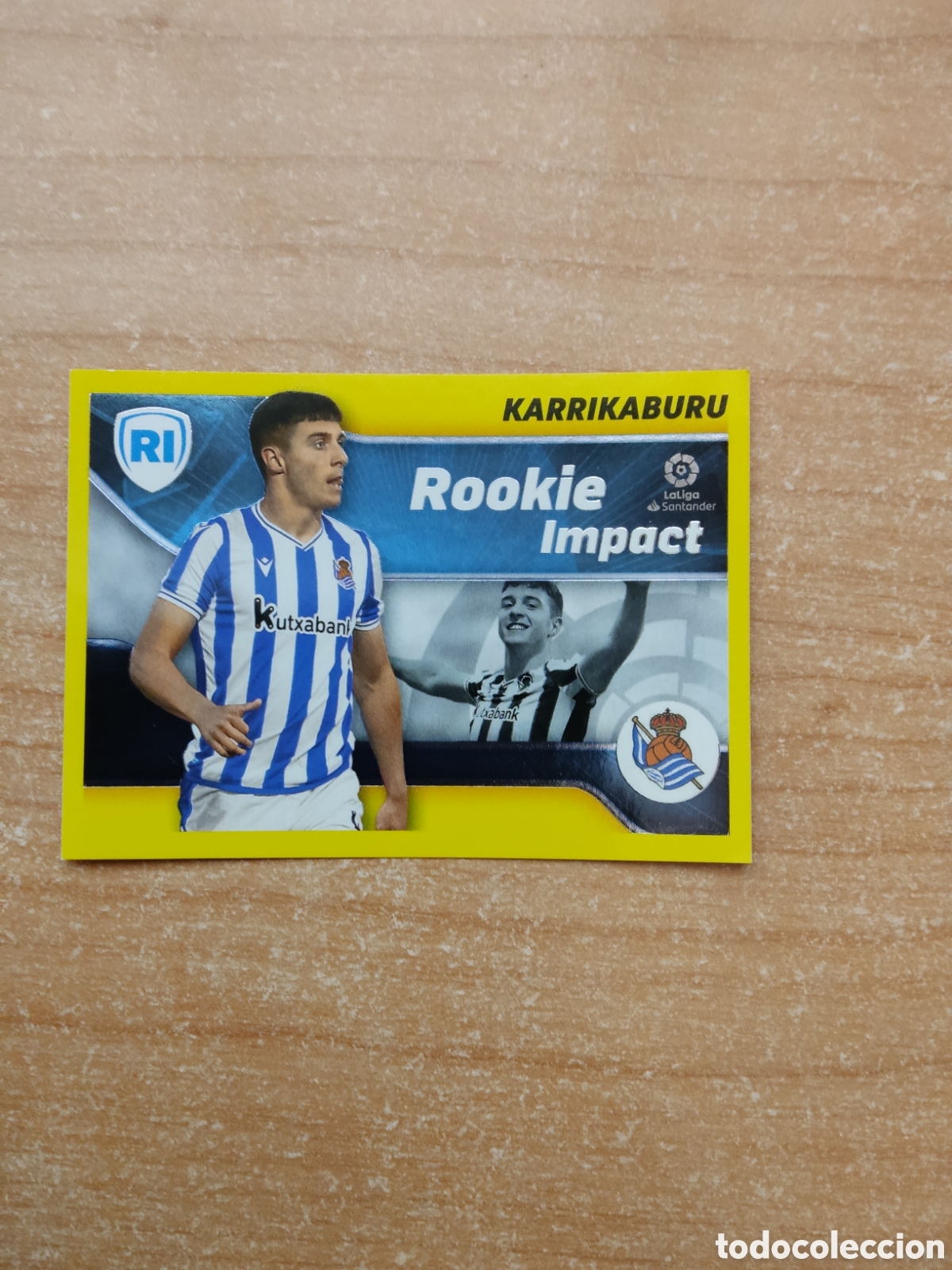 Cartes &agrave; collectionner de Football: 4 KARRIKABURU ROOKIE IMPACT REAL SOCIEDAD LIGA ESTE 2021 2022