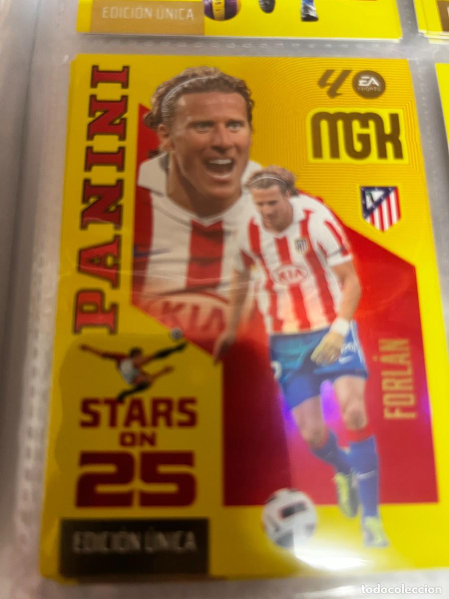 Cartes &agrave; collectionner de Football: MEGACRACKS MGK 2026 2027 26 27 PANINI N&ordm; 439 DIEGO FORLAN ATLETICO DE MADRID STARS ON 25 EDICION UNI