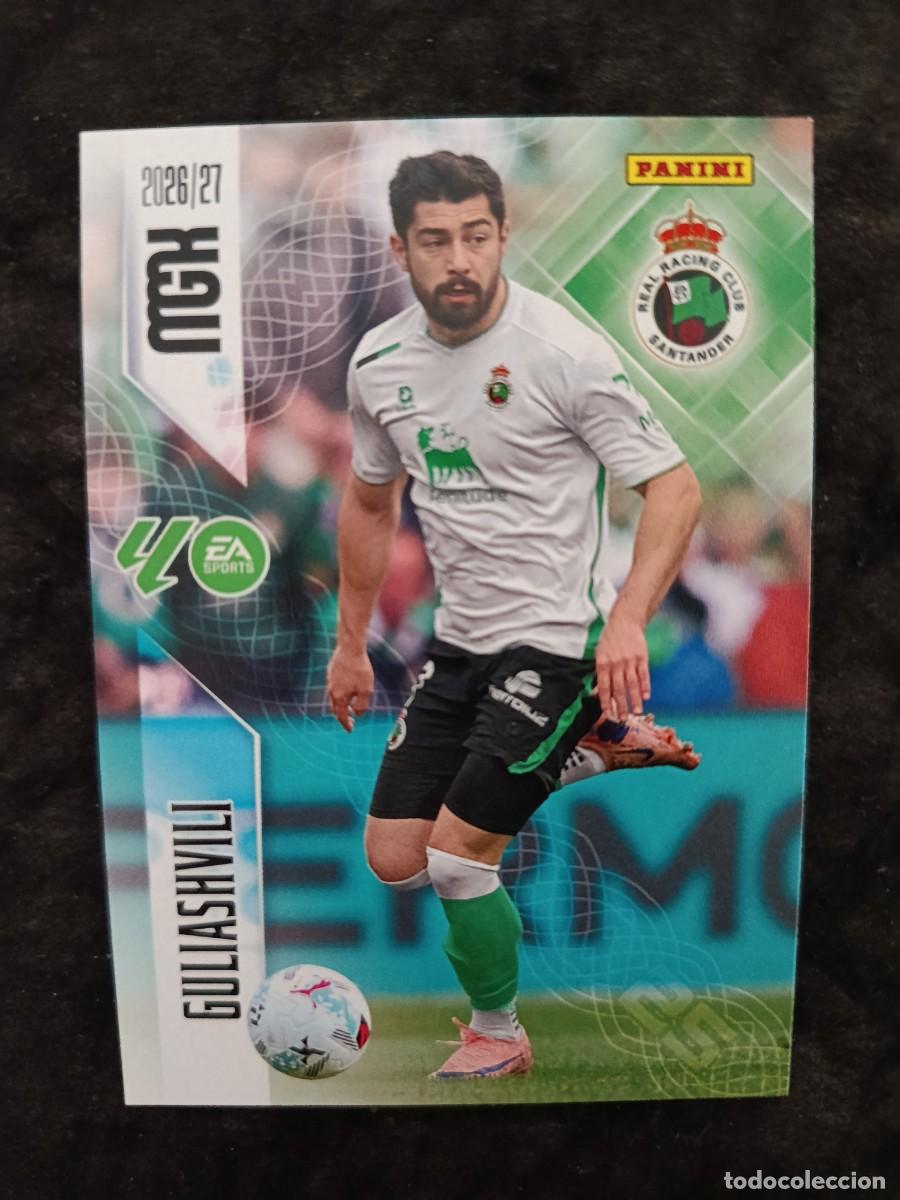 Cartes &agrave; collectionner de Football: MGK 2026/27 MEGACRACKS PANINI. #286 GULIASHVILI. RACING DE SANTANDER