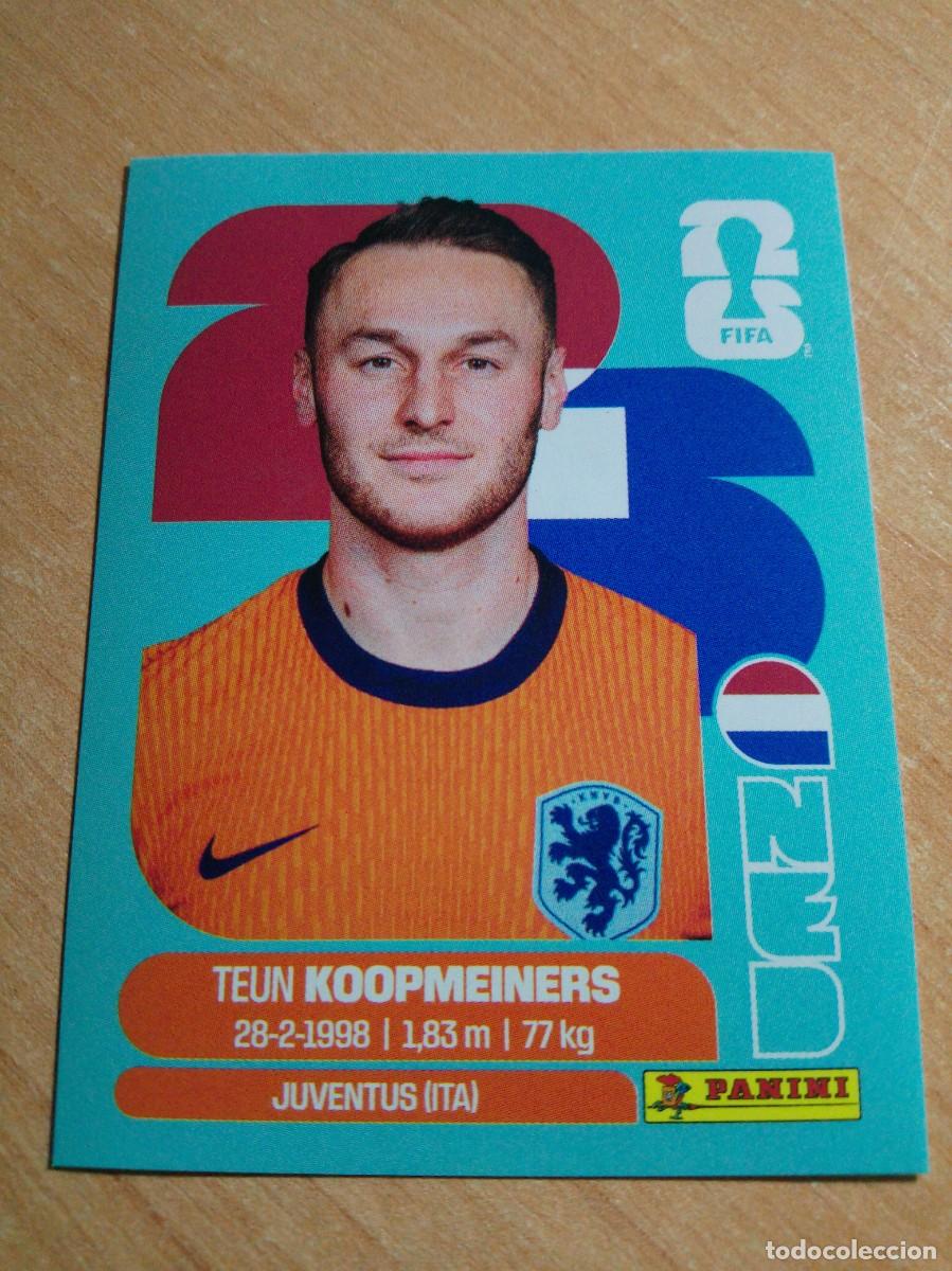 Cartes &agrave; collectionner de Football: NED 12 TEUN KOOPMEINERS HOLANDA MUNDIAL FIFA WORLD CUP 2026 26 PANINI STICKERS NUEVO