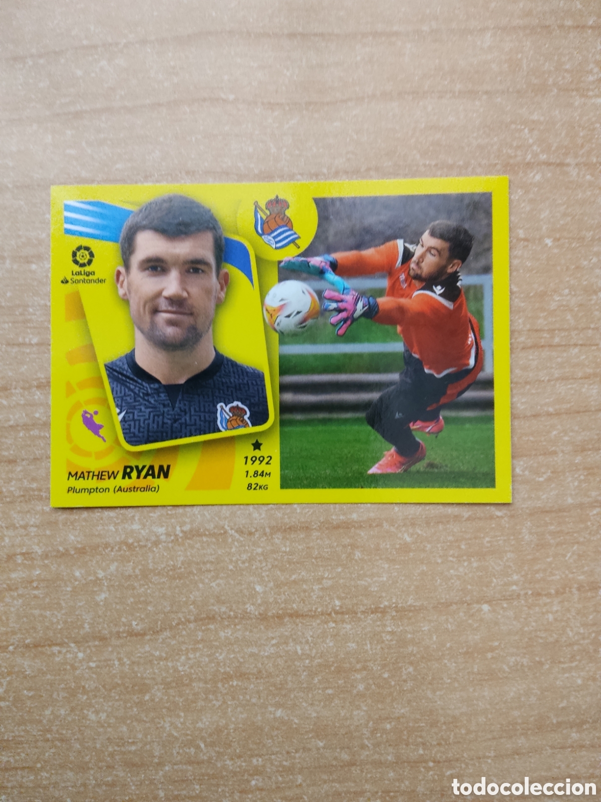 Cartes &agrave; collectionner de Football: 6 RYAN REAL SOCIEDAD LIGA ESTE 2021 2022