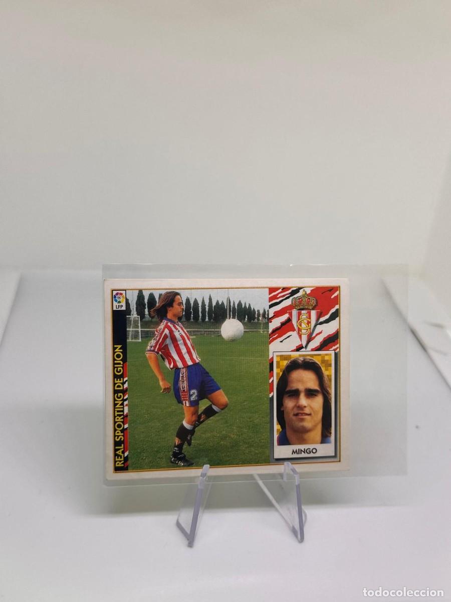 Cromos de f&uacute;tbol: Mingo Fichajes N&ordm;5 Real Sporting de Gijon Liga Este 97 98 1997 1998 Sin pegar