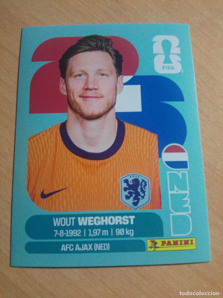 Cromos de f&uacute;tbol: WEGHORST HOLANDA NED 19 MUNDIAL FIFA WORLD CUP 2026 26 PANINI STICKERS NUEVO